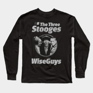 VINTAGE -  The Three Stooges - Wiseguys Long Sleeve T-Shirt